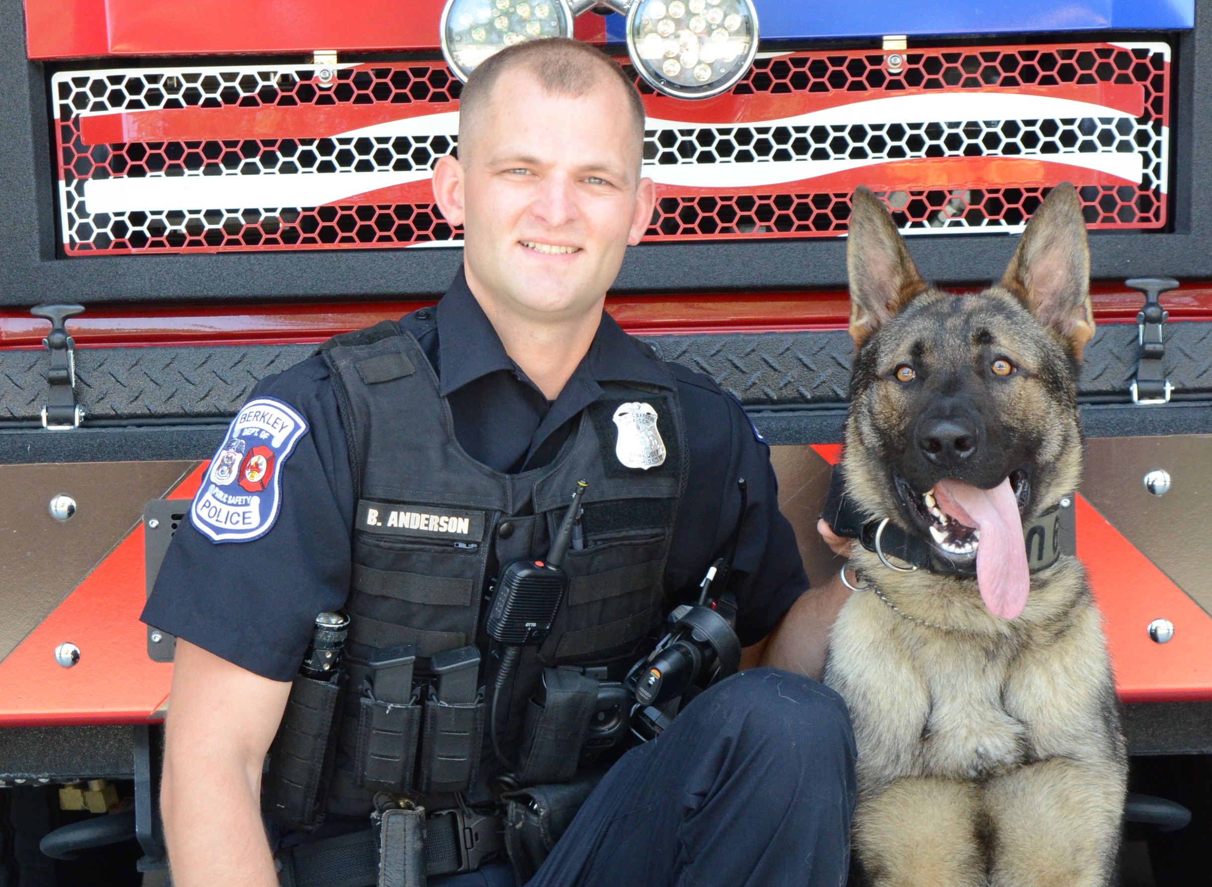 Ofc Anderson & K9 Bear